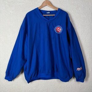 Chicago Cubs Budweiser‎ Mens Pullover Wrigley XL Baseball MLB Beer Windbreaker